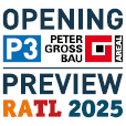 Logo Opening Peter-Gross-Bau Areal / RATL-Preview 2024